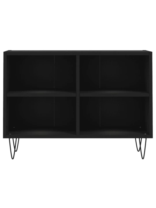 TV skříňka černá 69,5 x 30 x 50 cm kompozitní dřevo