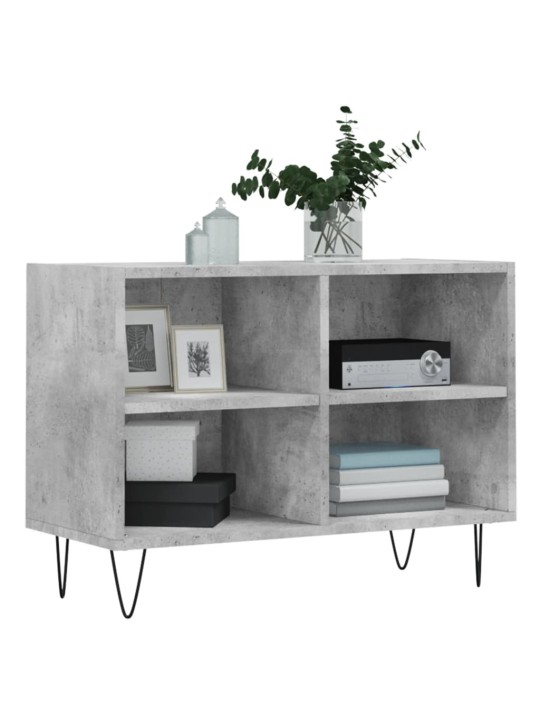 TV skříňka betonově šedá 69,5 x 30 x 50 cm kompozitní dřevo