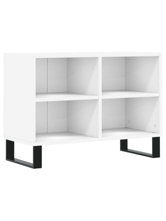TV skříňka bílá 69,5 x 30 x 50 cm kompozitní dřevo
