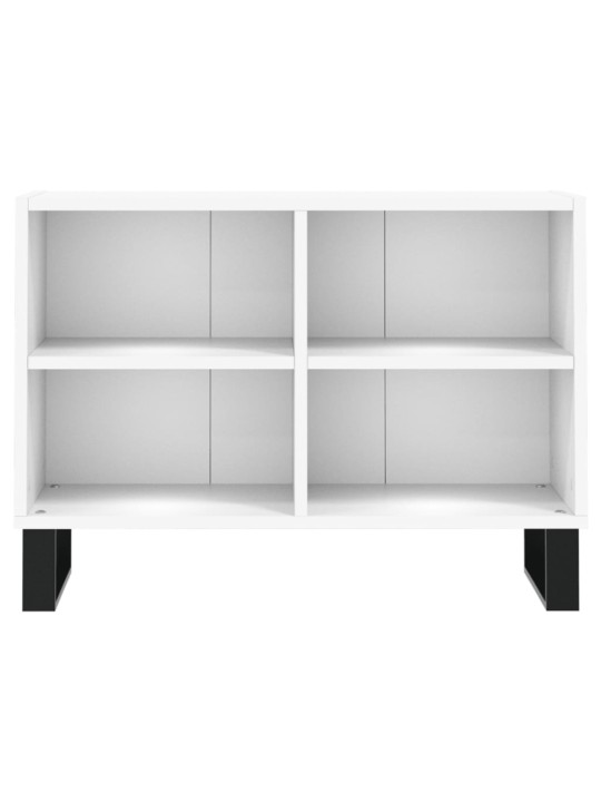 TV skříňka bílá 69,5 x 30 x 50 cm kompozitní dřevo