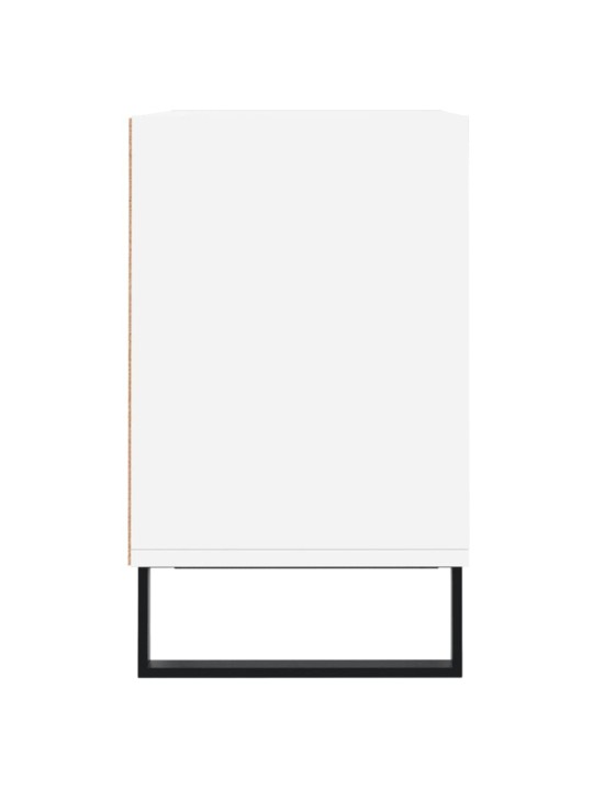 TV skříňka bílá 69,5 x 30 x 50 cm kompozitní dřevo