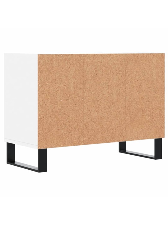 TV skříňka bílá 69,5 x 30 x 50 cm kompozitní dřevo