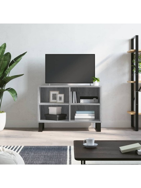 TV skříňka šedá sonoma 69,5 x 30 x 50 cm kompozitní dřevo