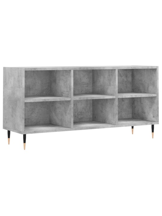 TV skříňka betonově šedá 103,5 x 30 x 50 cm kompozitní dřevo