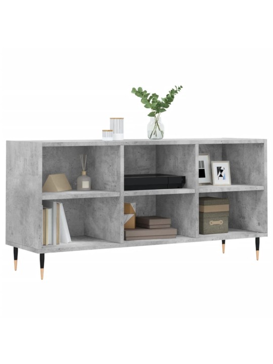 TV skříňka betonově šedá 103,5 x 30 x 50 cm kompozitní dřevo