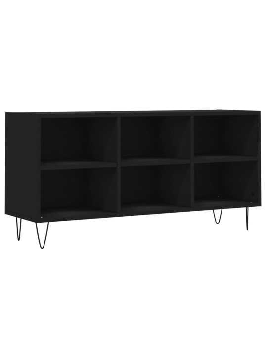 TV skříňka černá 103,5 x 30 x 50 cm kompozitní dřevo