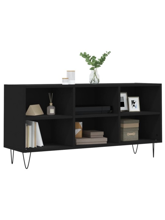 TV skříňka černá 103,5 x 30 x 50 cm kompozitní dřevo