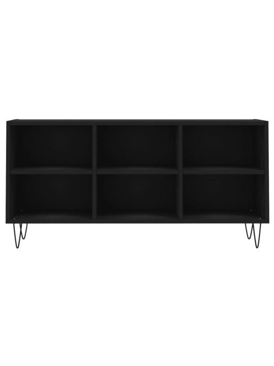 TV skříňka černá 103,5 x 30 x 50 cm kompozitní dřevo