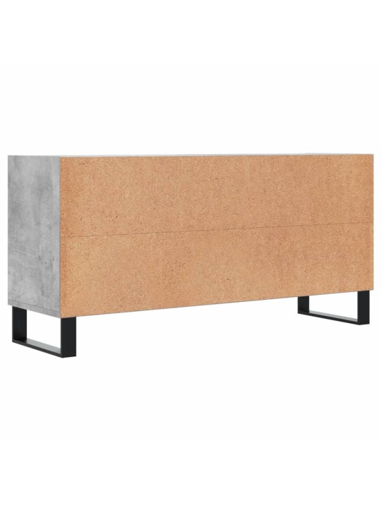 TV skříňka betonově šedá 103,5 x 30 x 50 cm kompozitní dřevo