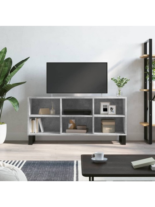 TV skříňka betonově šedá 103,5 x 30 x 50 cm kompozitní dřevo