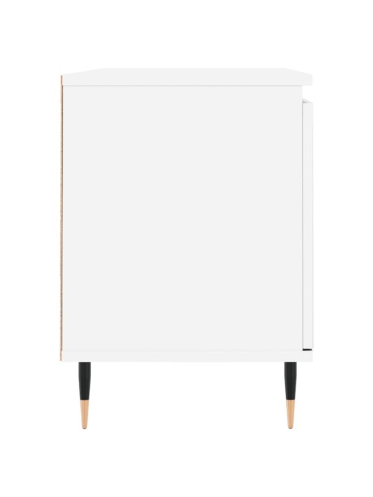 TV skříňka bílá 104 x 35 x 50 cm kompozitní dřevo