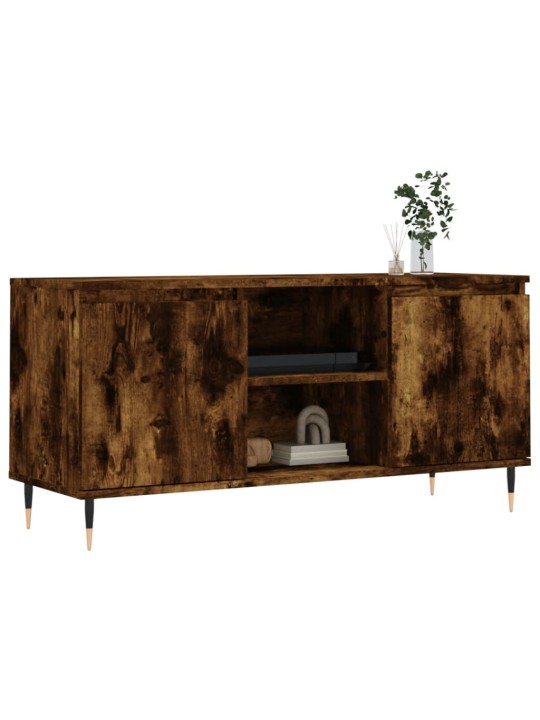 TV skříňka kouřový dub 104 x 35 x 50 cm kompozitní dřevo