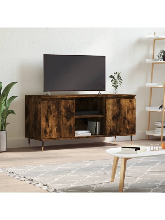 TV skříňka kouřový dub 104 x 35 x 50 cm kompozitní dřevo