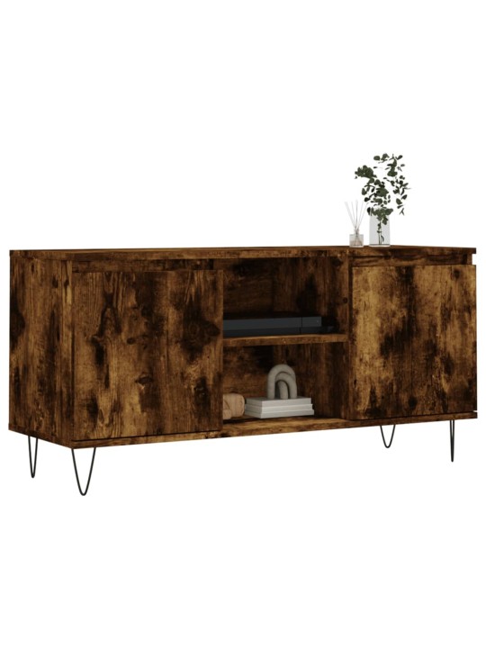 TV skříňka kouřový dub 104 x 35 x 50 cm kompozitní dřevo