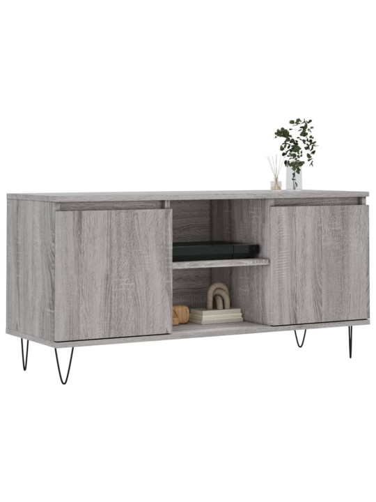 TV skříňka šedá sonoma 104 x 35 x 50 cm kompozitní dřevo
