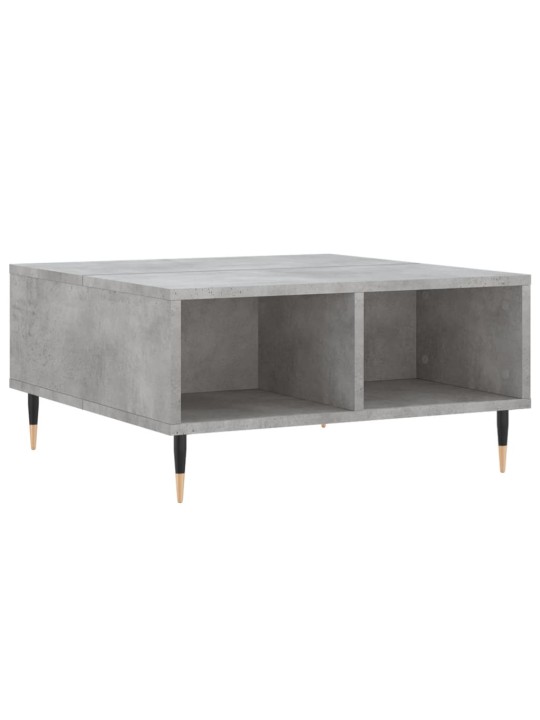Konferenční stolek betonově šedý 60x60x30 cm kompozitní dřevo