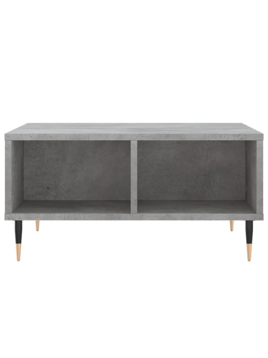 Konferenční stolek betonově šedý 60x60x30 cm kompozitní dřevo