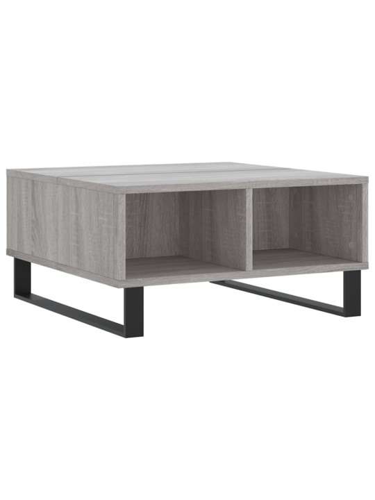 Konferenční stolek šedý sonoma 60 x 60 x 30 cm kompozitní dřevo