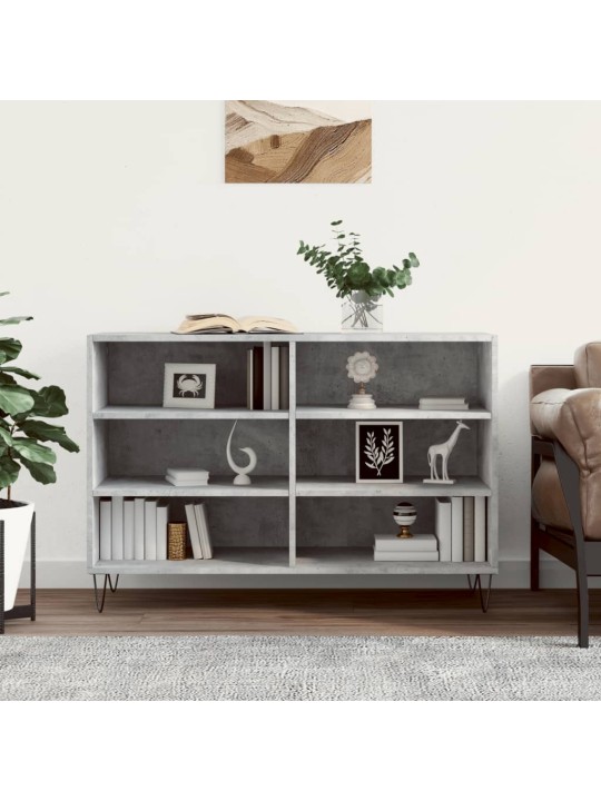 Příborník betonově šedý 103,5 x 35 x 70 cm kompozitní dřevo