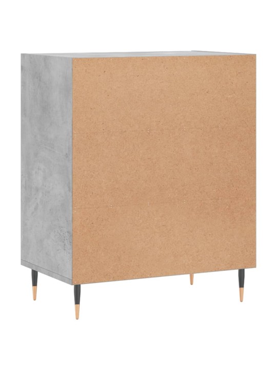 Příborník betonově šedý 57 x 35 x 70 cm kompozitní dřevo