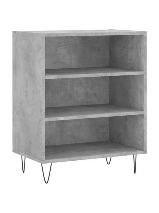 Příborník betonově šedý 57 x 35 x 70 cm kompozitní dřevo
