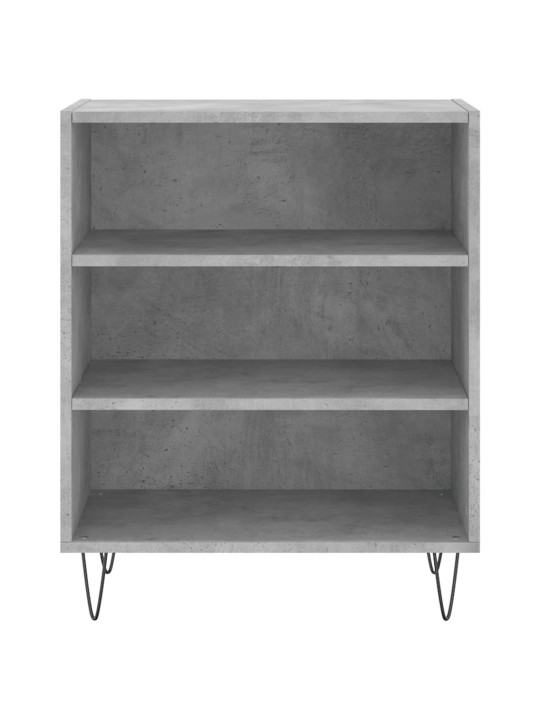 Příborník betonově šedý 57 x 35 x 70 cm kompozitní dřevo