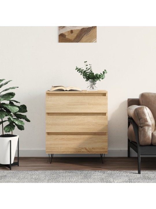 Příborník dub sonoma 60 x 35 x 70 cm kompozitní dřevo