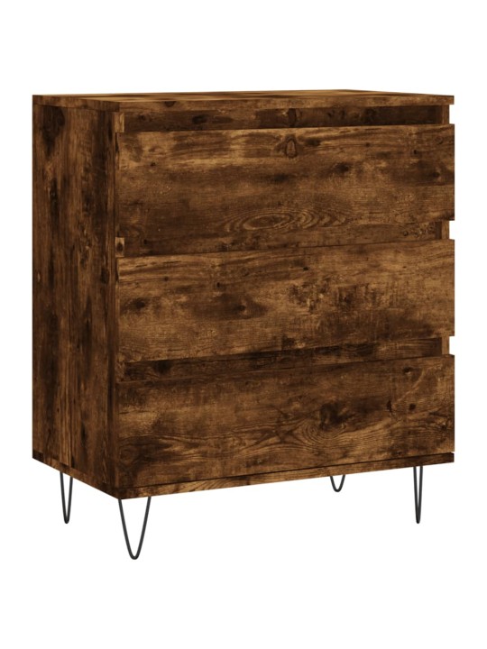 Příborník kouřový dub 60 x 35 x 70 cm kompozitní dřevo