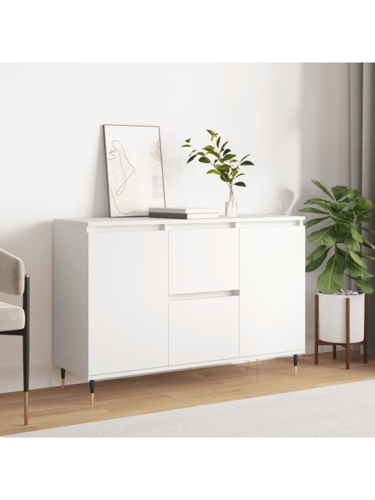 Příborník bílý 104 x 35 x 70 cm kompozitní dřevo