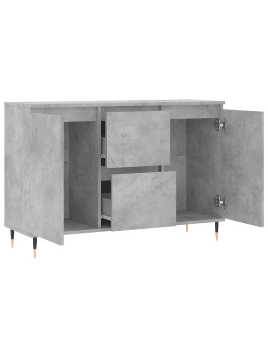 Příborník betonově šedý 104 x 35 x 70 cm kompozitní dřevo