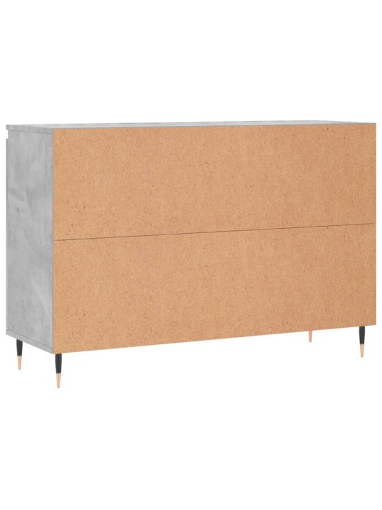 Příborník betonově šedý 104 x 35 x 70 cm kompozitní dřevo