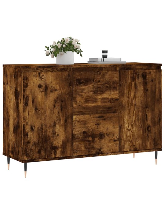 Příborník kouřový dub 104 x 35 x 70 cm kompozitní dřevo