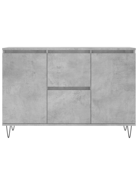 Příborník betonově šedý 104 x 35 x 70 cm kompozitní dřevo