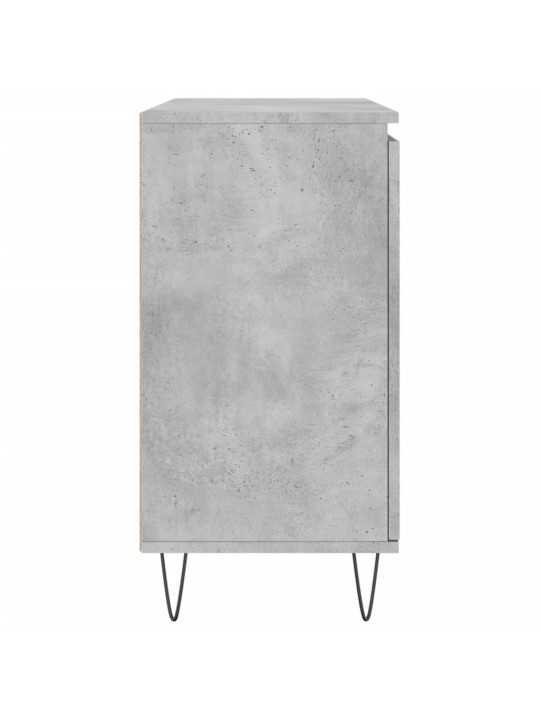 Příborník betonově šedý 104 x 35 x 70 cm kompozitní dřevo
