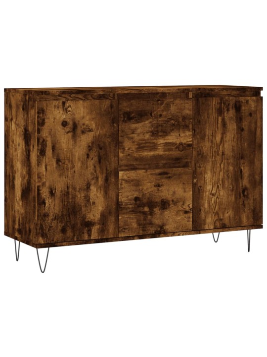 Příborník kouřový dub 104 x 35 x 70 cm kompozitní dřevo