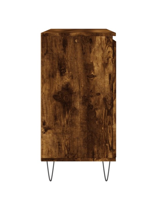 Příborník kouřový dub 104 x 35 x 70 cm kompozitní dřevo