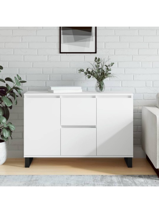 Příborník bílý 104 x 35 x 70 cm kompozitní dřevo