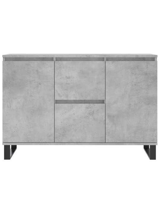 Příborník betonově šedý 104 x 35 x 70 cm kompozitní dřevo