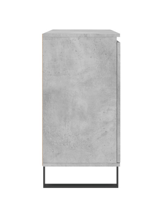 Příborník betonově šedý 104 x 35 x 70 cm kompozitní dřevo