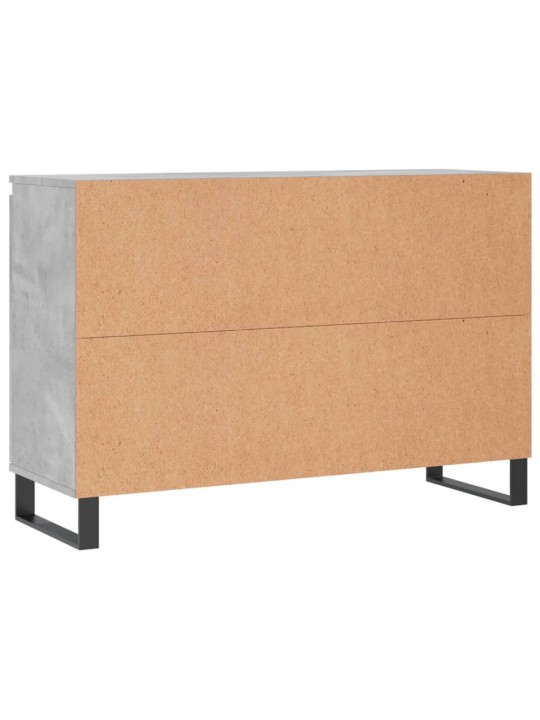 Příborník betonově šedý 104 x 35 x 70 cm kompozitní dřevo