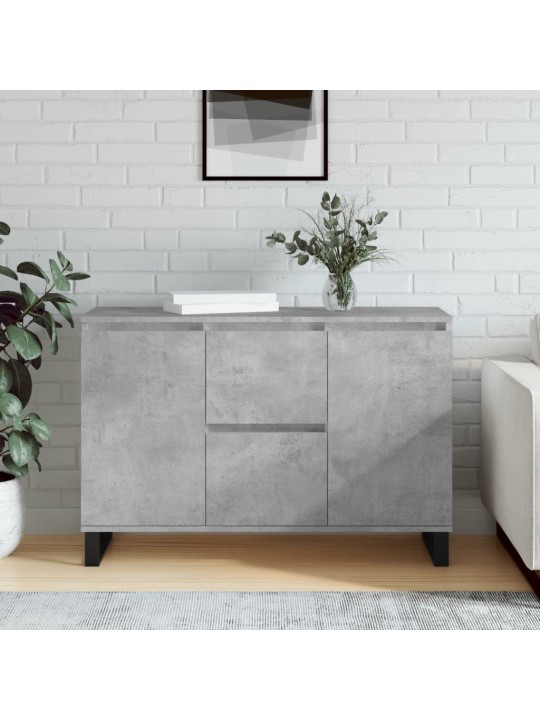 Příborník betonově šedý 104 x 35 x 70 cm kompozitní dřevo