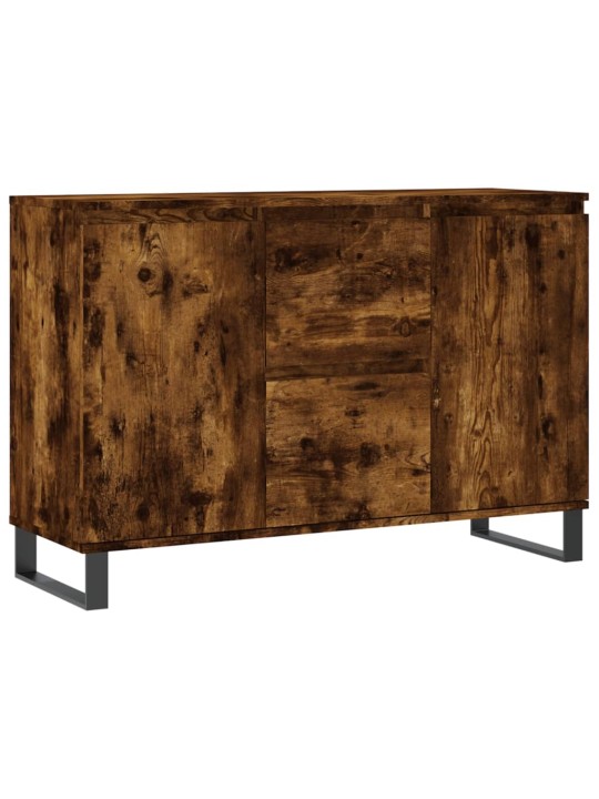 Příborník kouřový dub 104 x 35 x 70 cm kompozitní dřevo