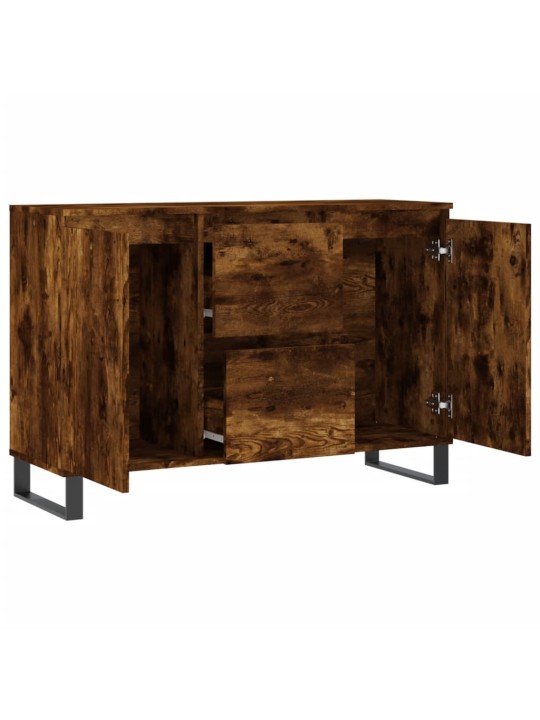 Příborník kouřový dub 104 x 35 x 70 cm kompozitní dřevo
