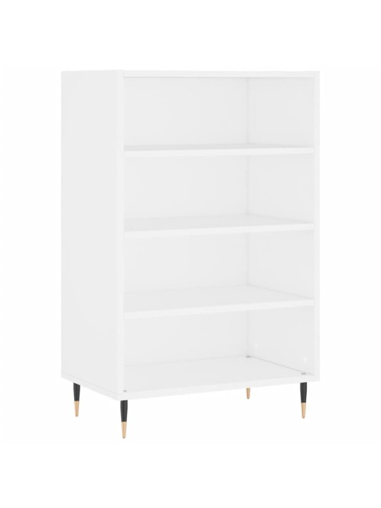Skříň highboard bílá 57 x 35 x 90 cm kompozitní dřevo