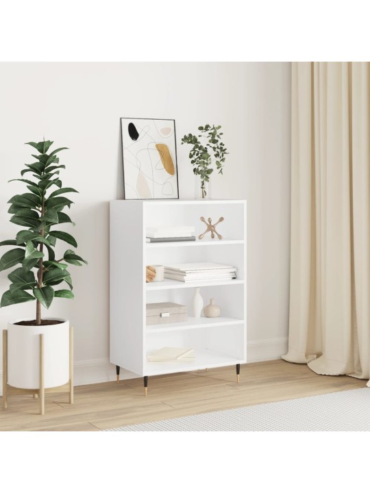Skříň highboard bílá 57 x 35 x 90 cm kompozitní dřevo
