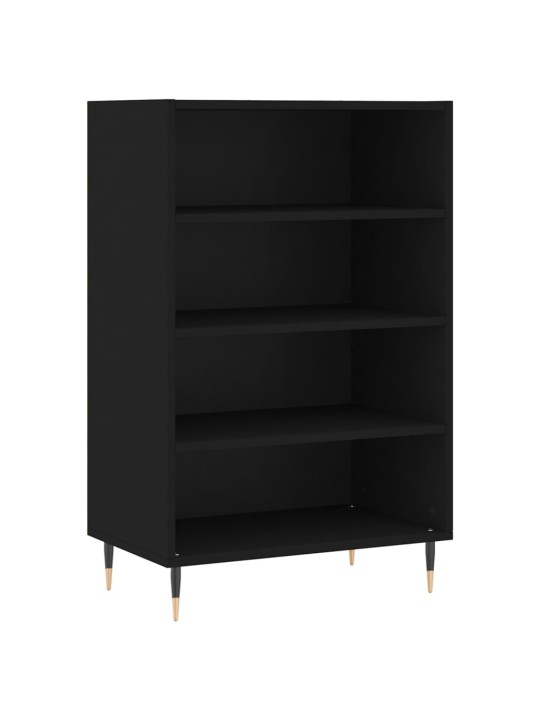 Skříň highboard černá 57 x 35 x 90 cm kompozitní dřevo