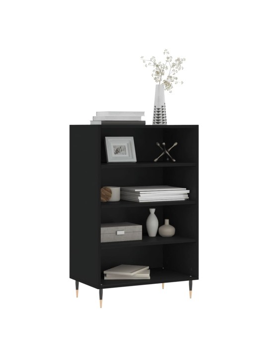 Skříň highboard černá 57 x 35 x 90 cm kompozitní dřevo