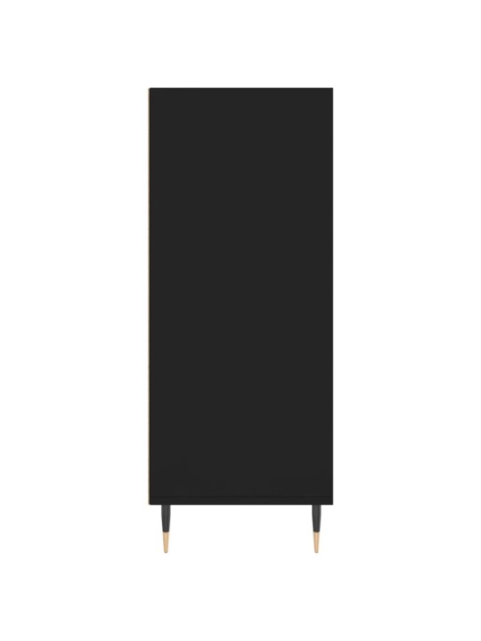 Skříň highboard černá 57 x 35 x 90 cm kompozitní dřevo