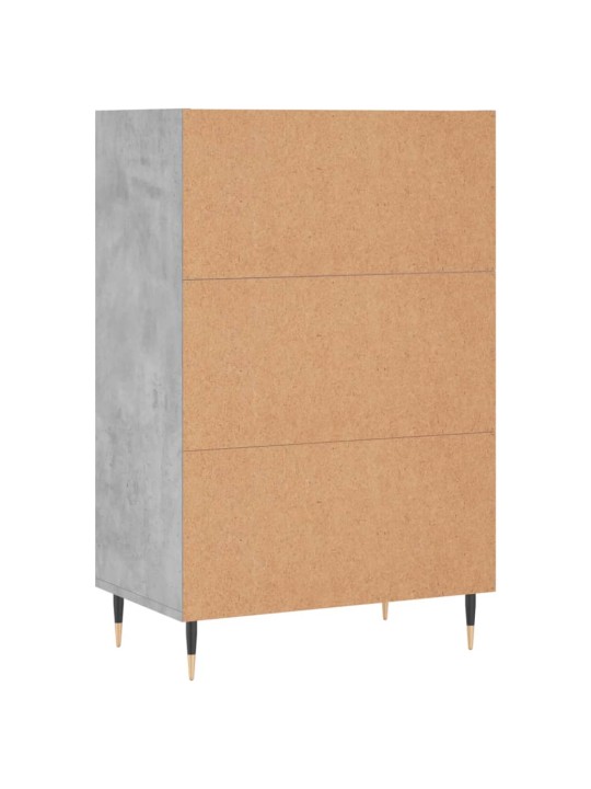 Skříň highboard betonově šedá 57 x 35 x 90 cm kompozitní dřevo