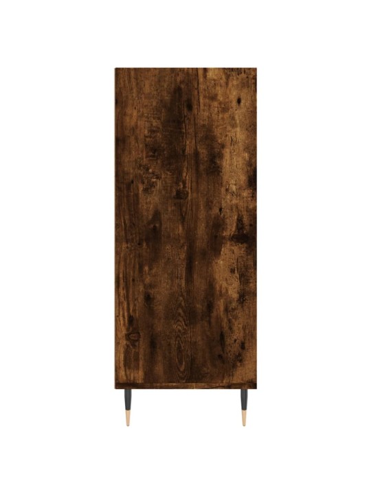 Skříň highboard kouřový dub 57 x 35 x 90 cm kompozitní dřevo